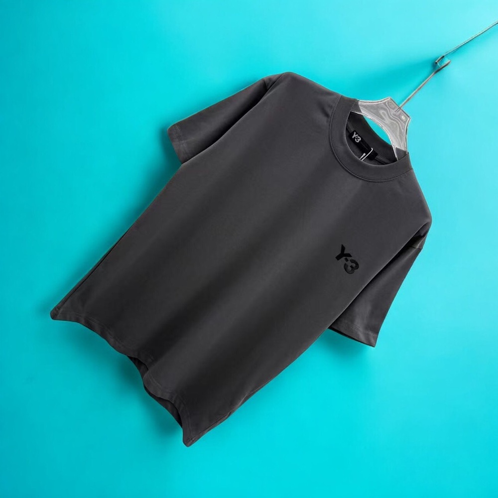 Y-3 Dark Gray Short Sleeve Tee